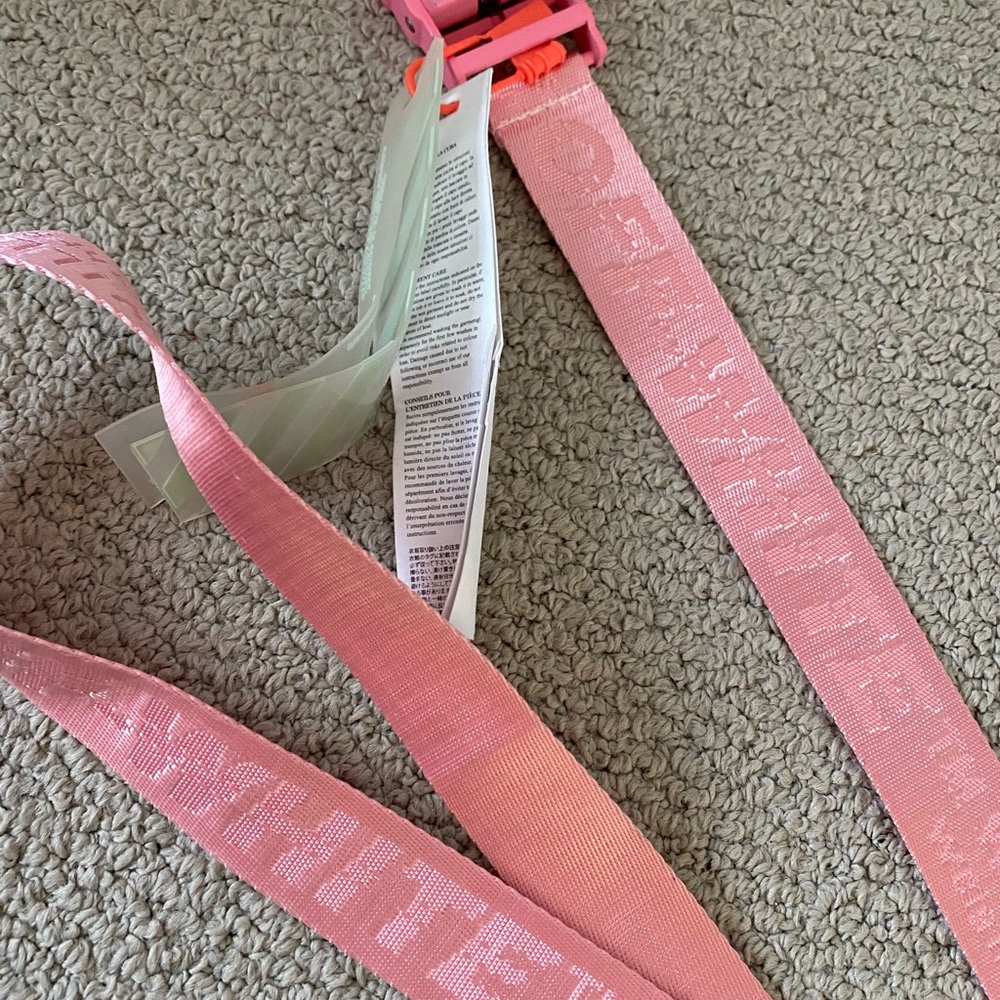 Pink belt